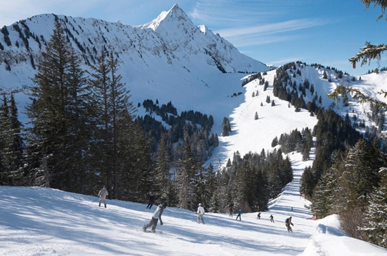 Relai S11 Grand Et Lumineux Studio Avec Coin Montagne 4-6 Pers, Wifi, 30M Des Pistes, Grand Balcon, Draps Non Compris Saint-Jean-dʼAulps Kültér fotó