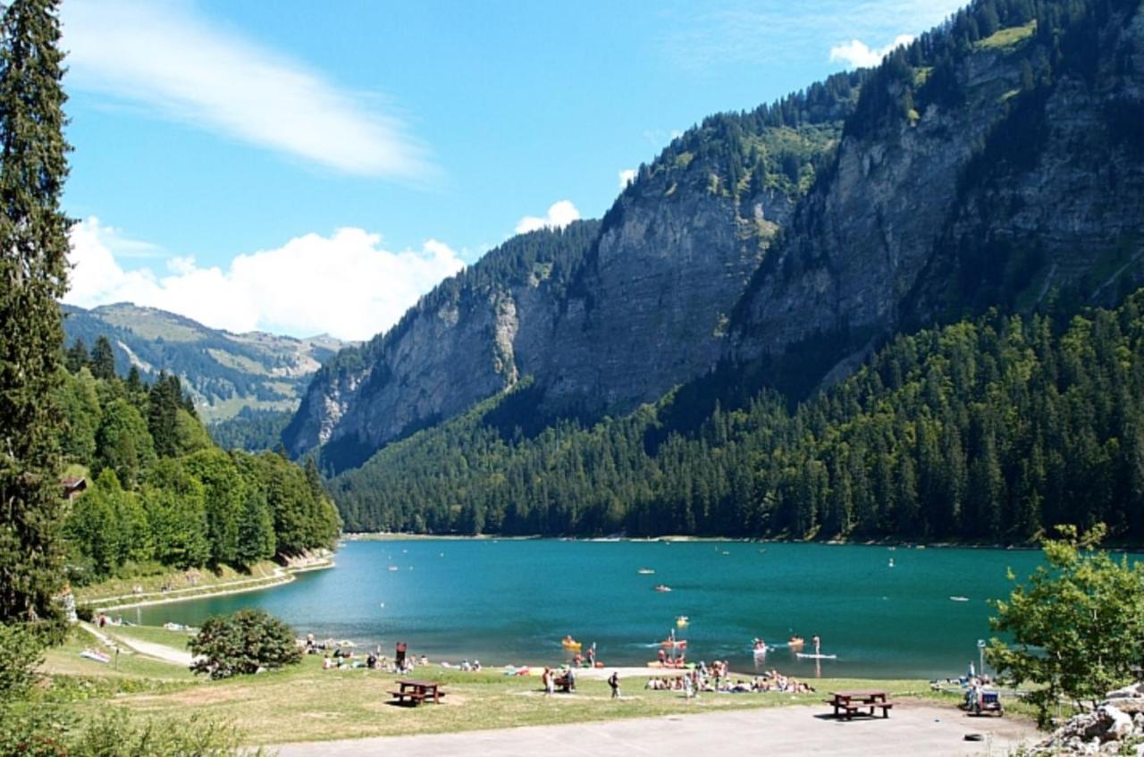 Relai S11 Grand Et Lumineux Studio Avec Coin Montagne 4-6 Pers, Wifi, 30M Des Pistes, Grand Balcon, Draps Non Compris Saint-Jean-dʼAulps Kültér fotó