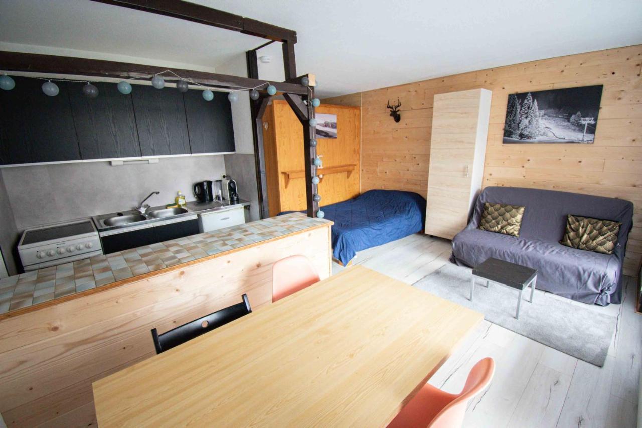 Relai S11 Grand Et Lumineux Studio Avec Coin Montagne 4-6 Pers, Wifi, 30M Des Pistes, Grand Balcon, Draps Non Compris Saint-Jean-dʼAulps Kültér fotó