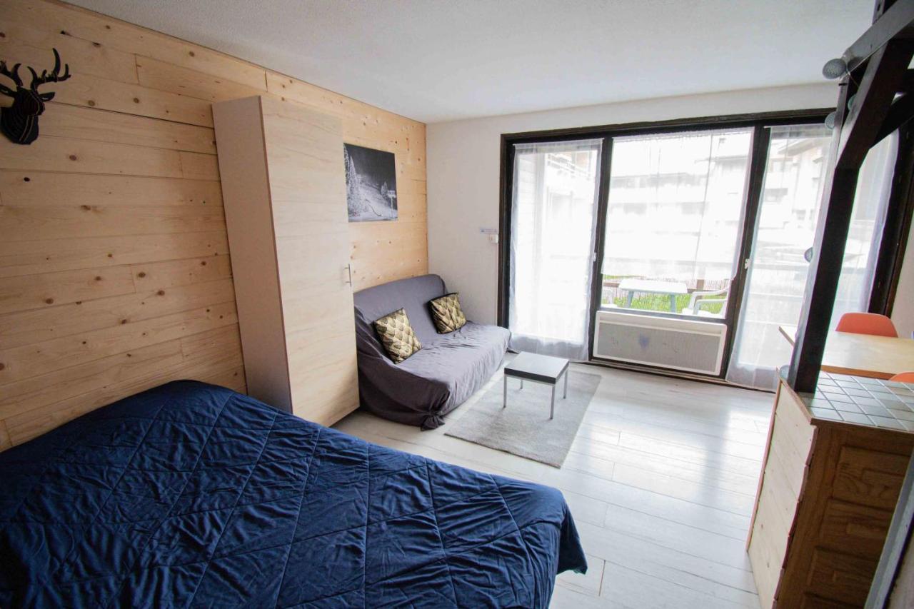 Relai S11 Grand Et Lumineux Studio Avec Coin Montagne 4-6 Pers, Wifi, 30M Des Pistes, Grand Balcon, Draps Non Compris Saint-Jean-dʼAulps Kültér fotó